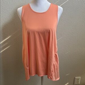 Peach Sleeveless Women's Top